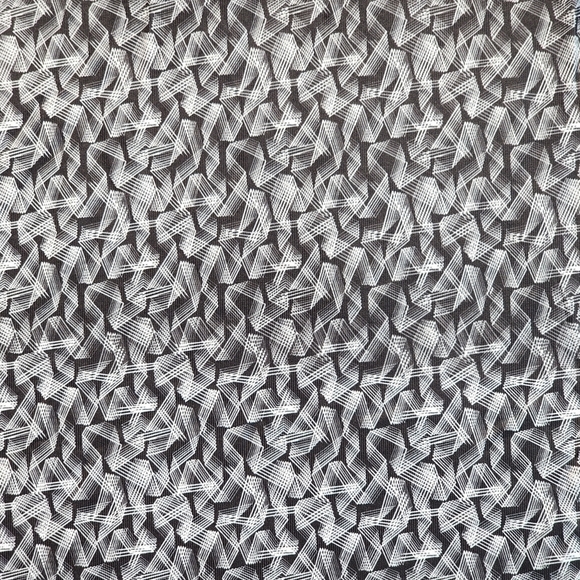 RBX Stay On Course Black/Gray Geometric Polo Men's Medium - Picture 5 of 10